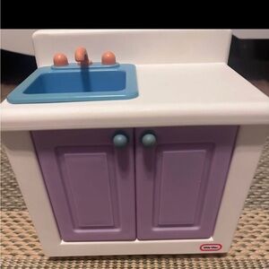 Little Tikes Kitchen Set My Size Barbie Dollhouse Toy Kitchen Sink